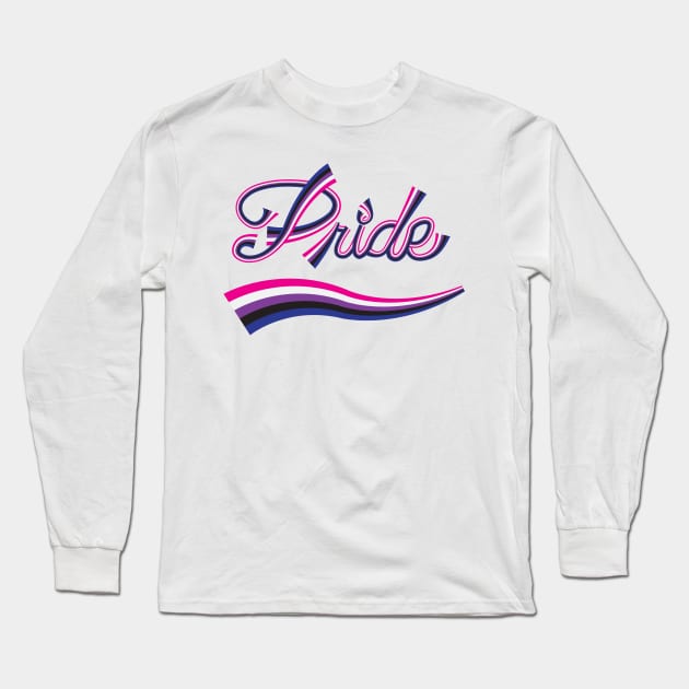 Pride Ribbon Long Sleeve T-Shirt by traditionation